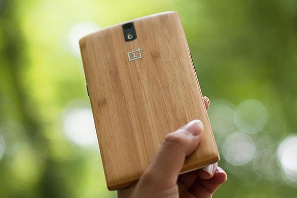 OnePlus One StyleSwap cover bamboo