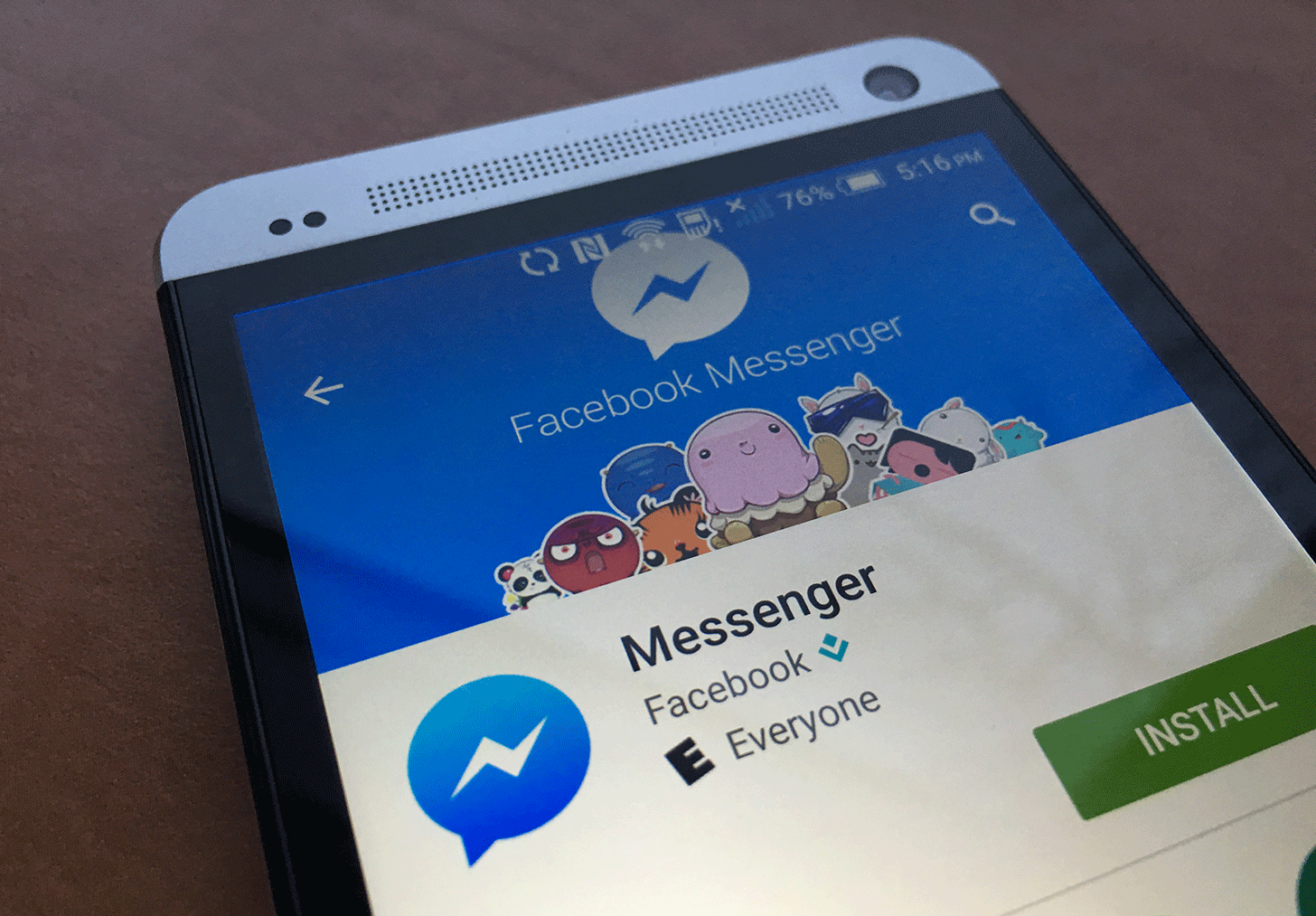 Facebook Messenger testing SMS support on Android.