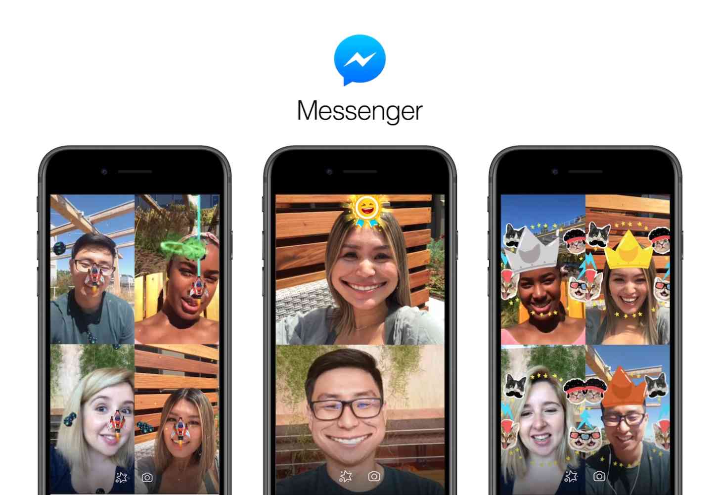 Facebook Messenger's social AR games