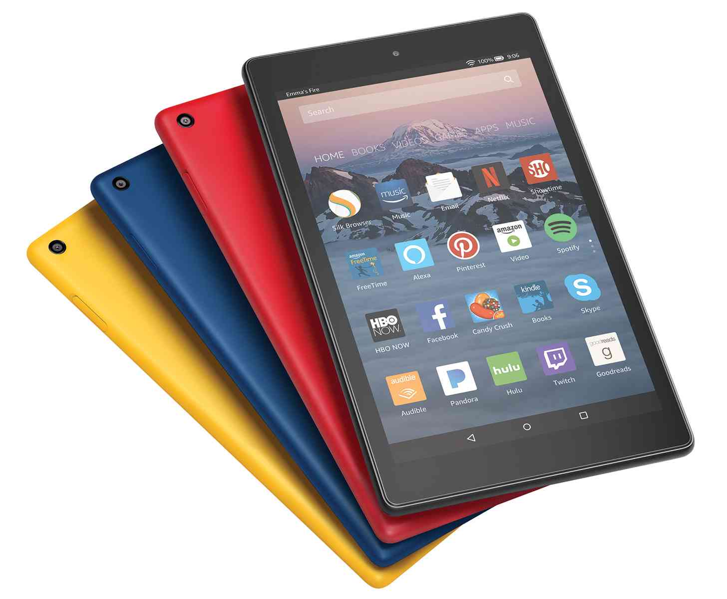 Amazon Fire HD 8 colors official