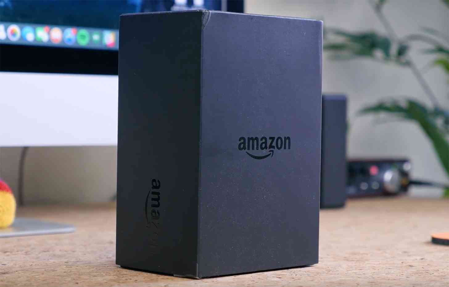 Amazon logo Echo packaging