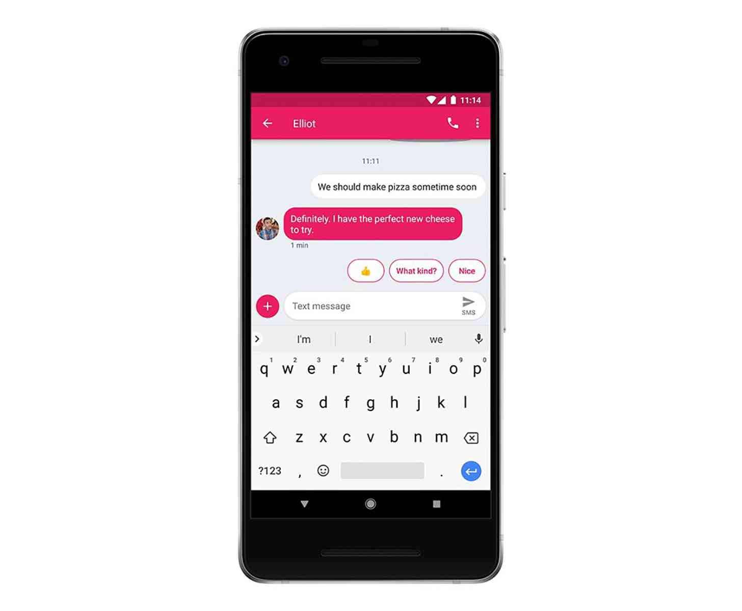 Android Messages Smart Reply