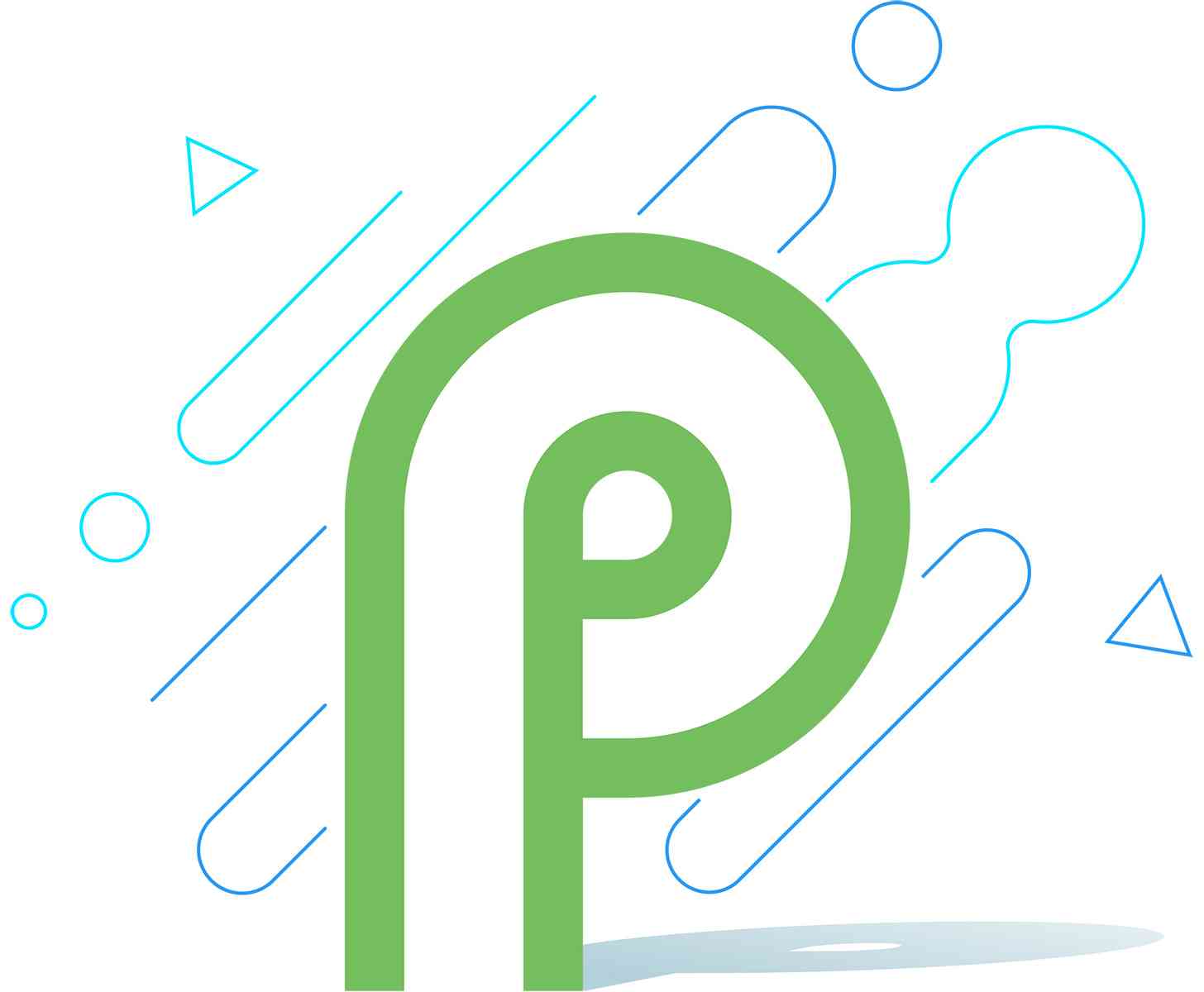Android P logo