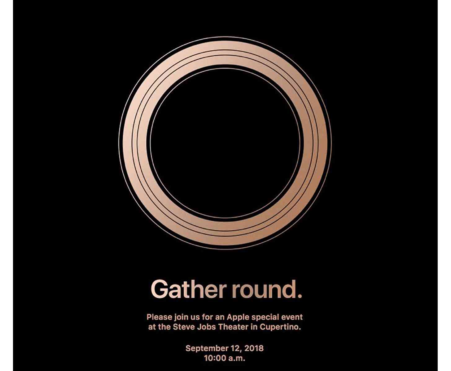 Apple iPhone event September 12
