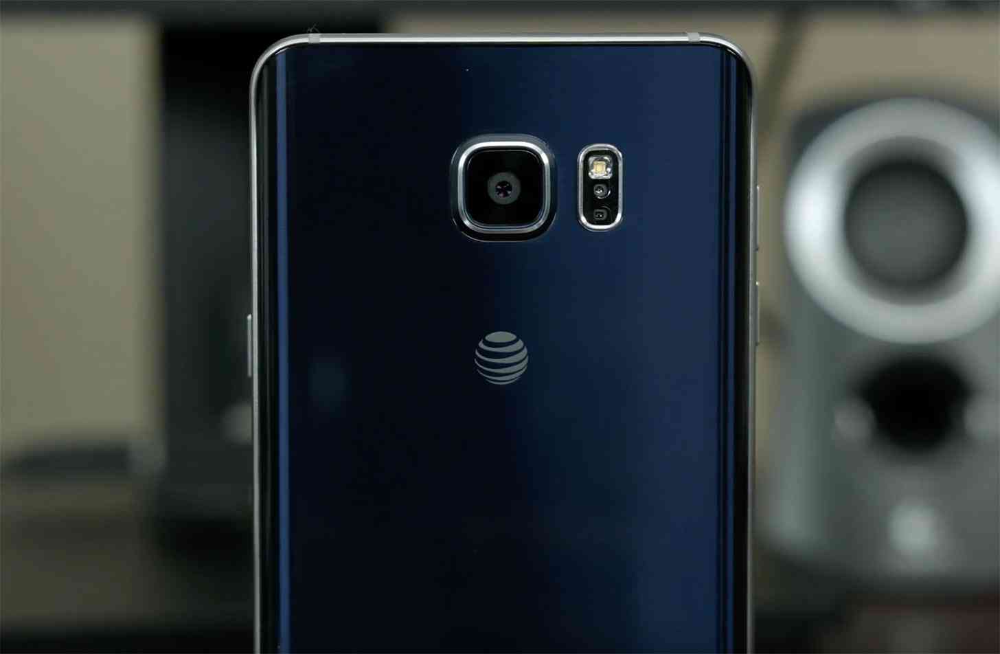 AT&T logo Galaxy Note 5