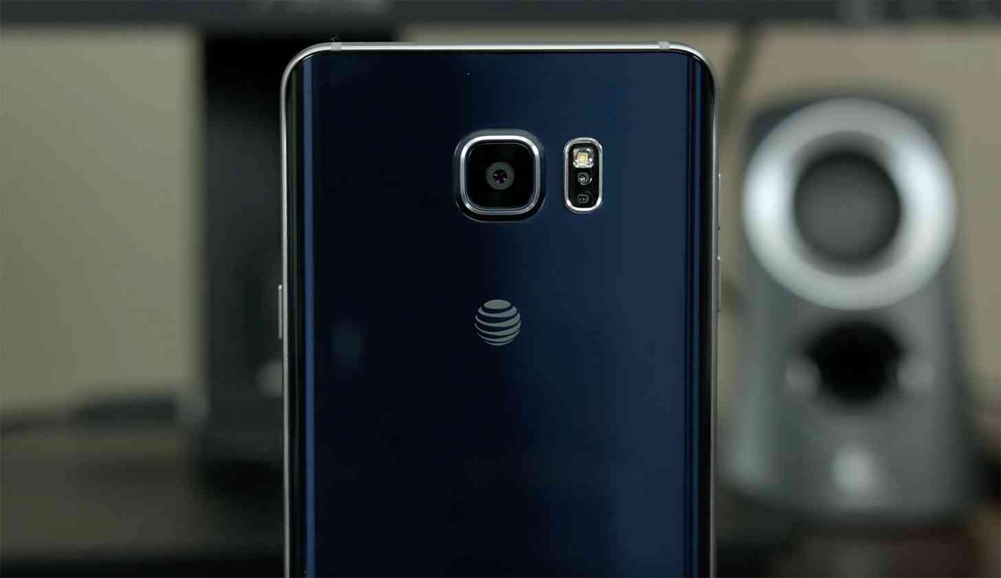 AT&T logo Samsung Galaxy Note 5