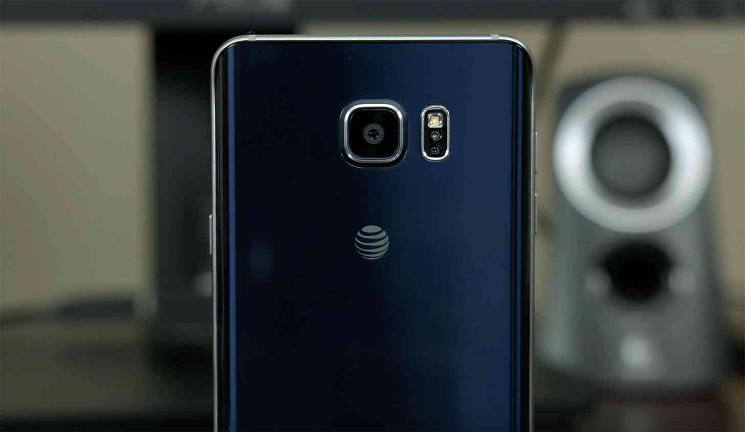 AT&T logo Samsung Galaxy Note 5