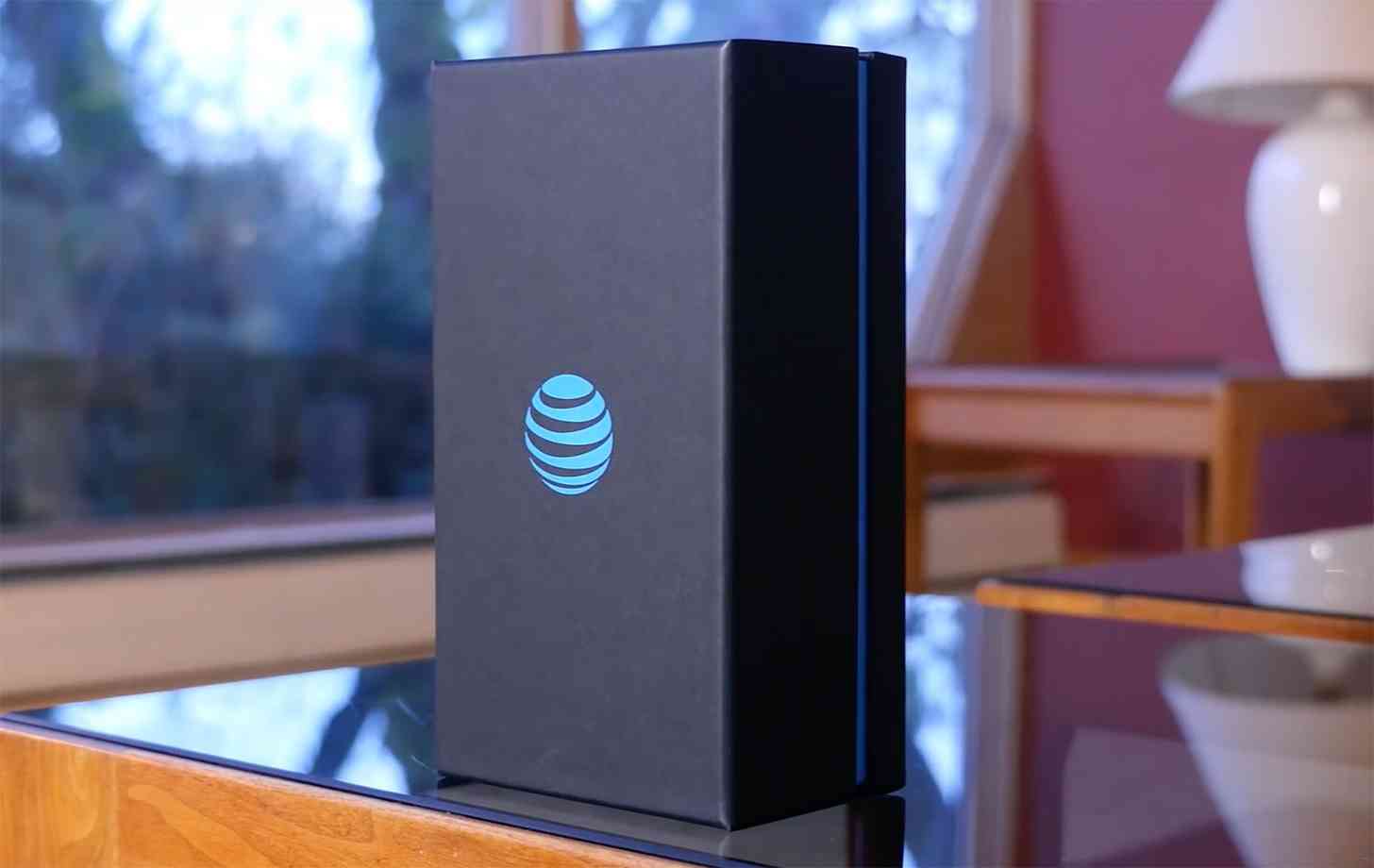 AT&T logo packaging