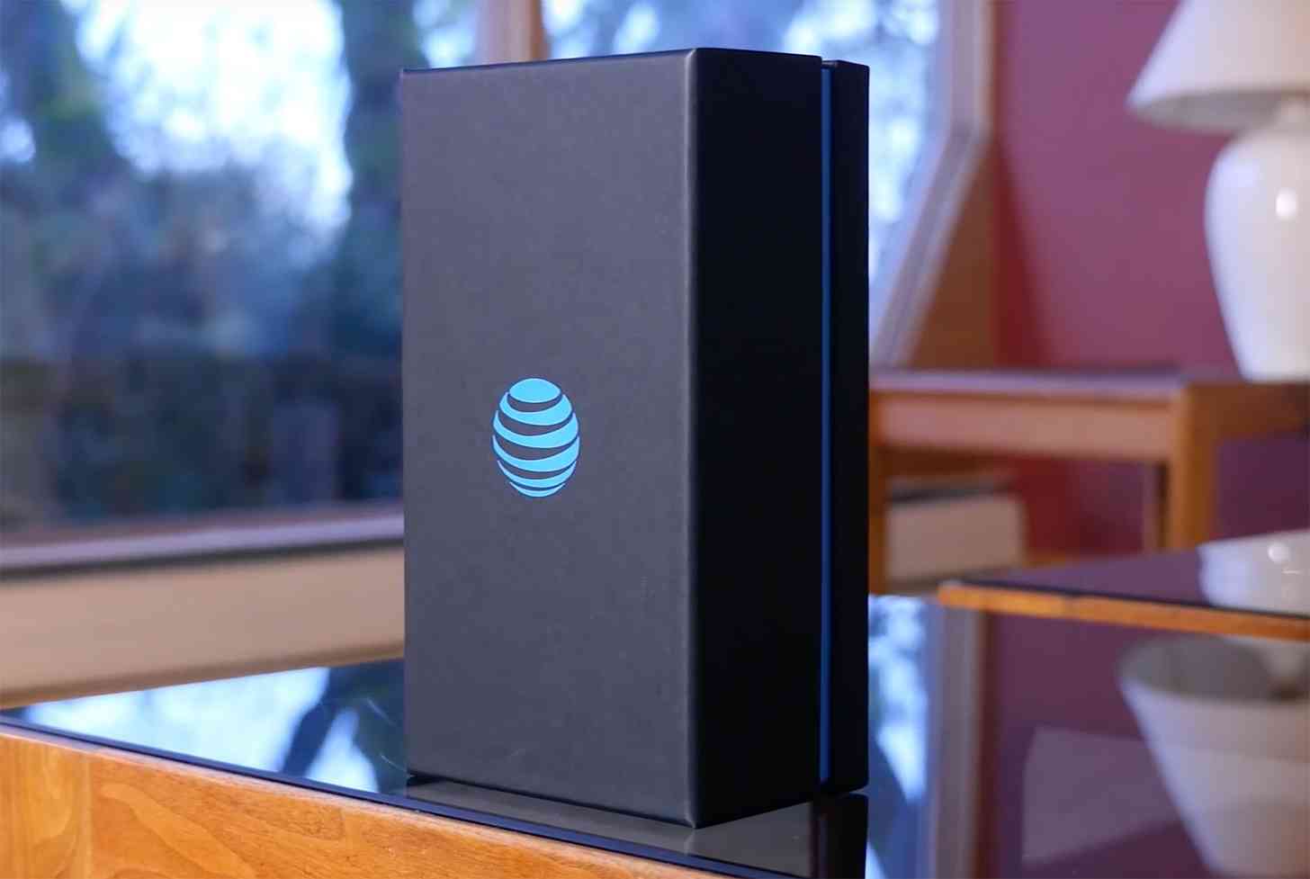 AT&T logo packaging