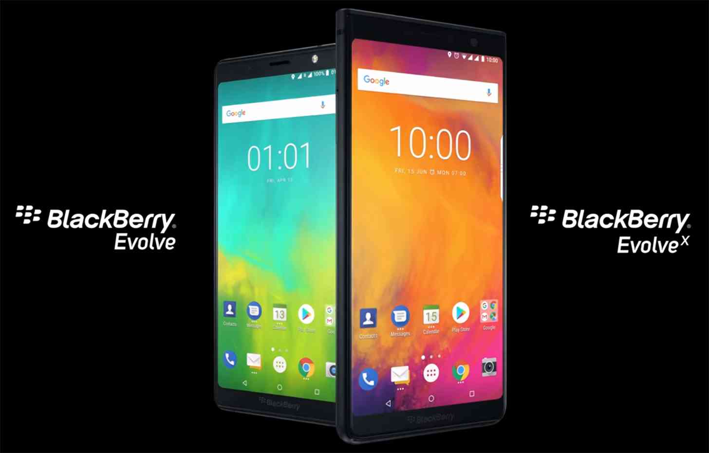 BlackBerry Evolve, Evolve X official