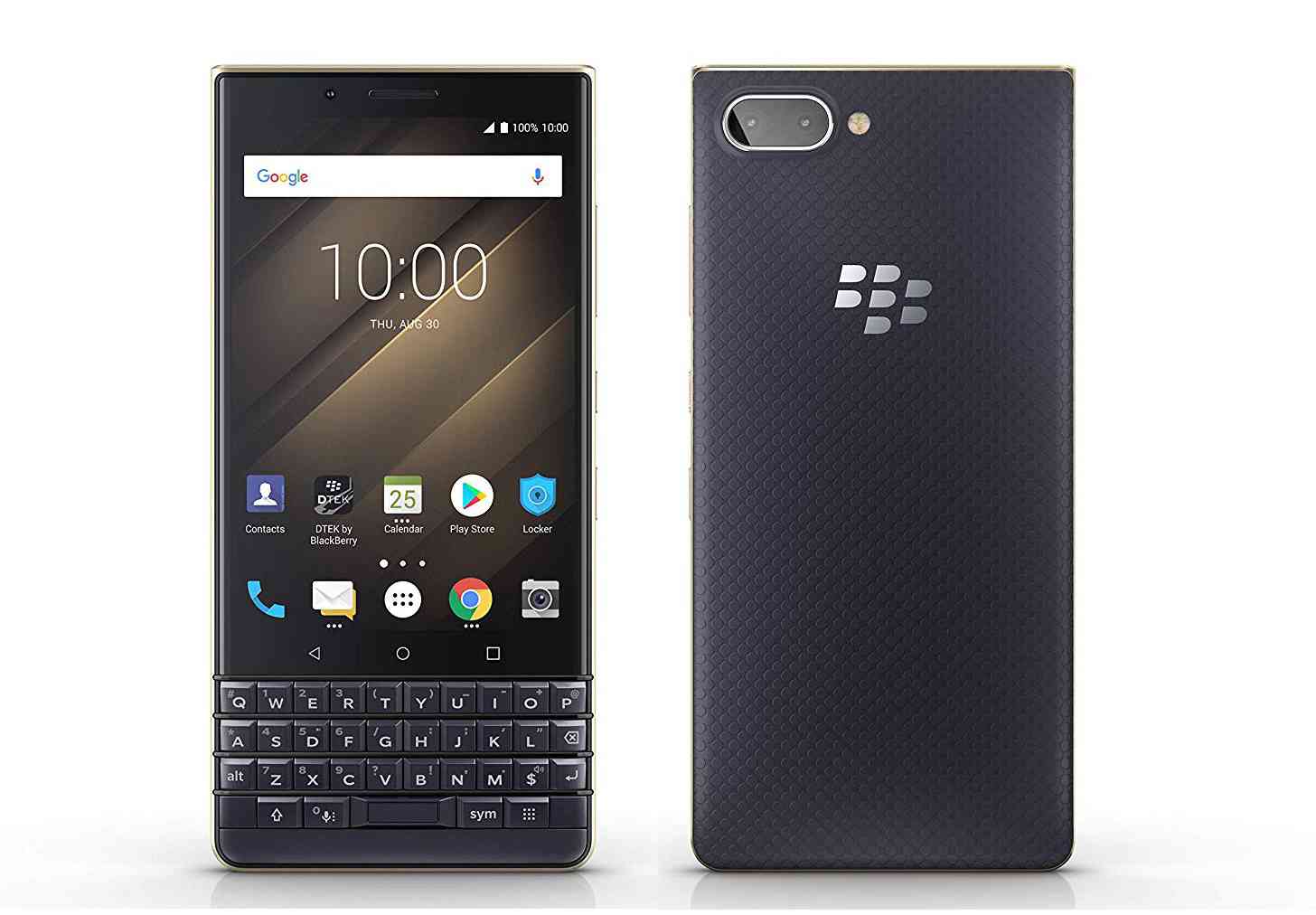 BlackBerry KEY2 LE official Champagne