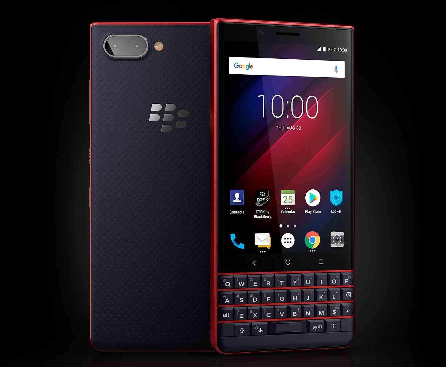 BlackBerry KEY2 LE Atomic Red
