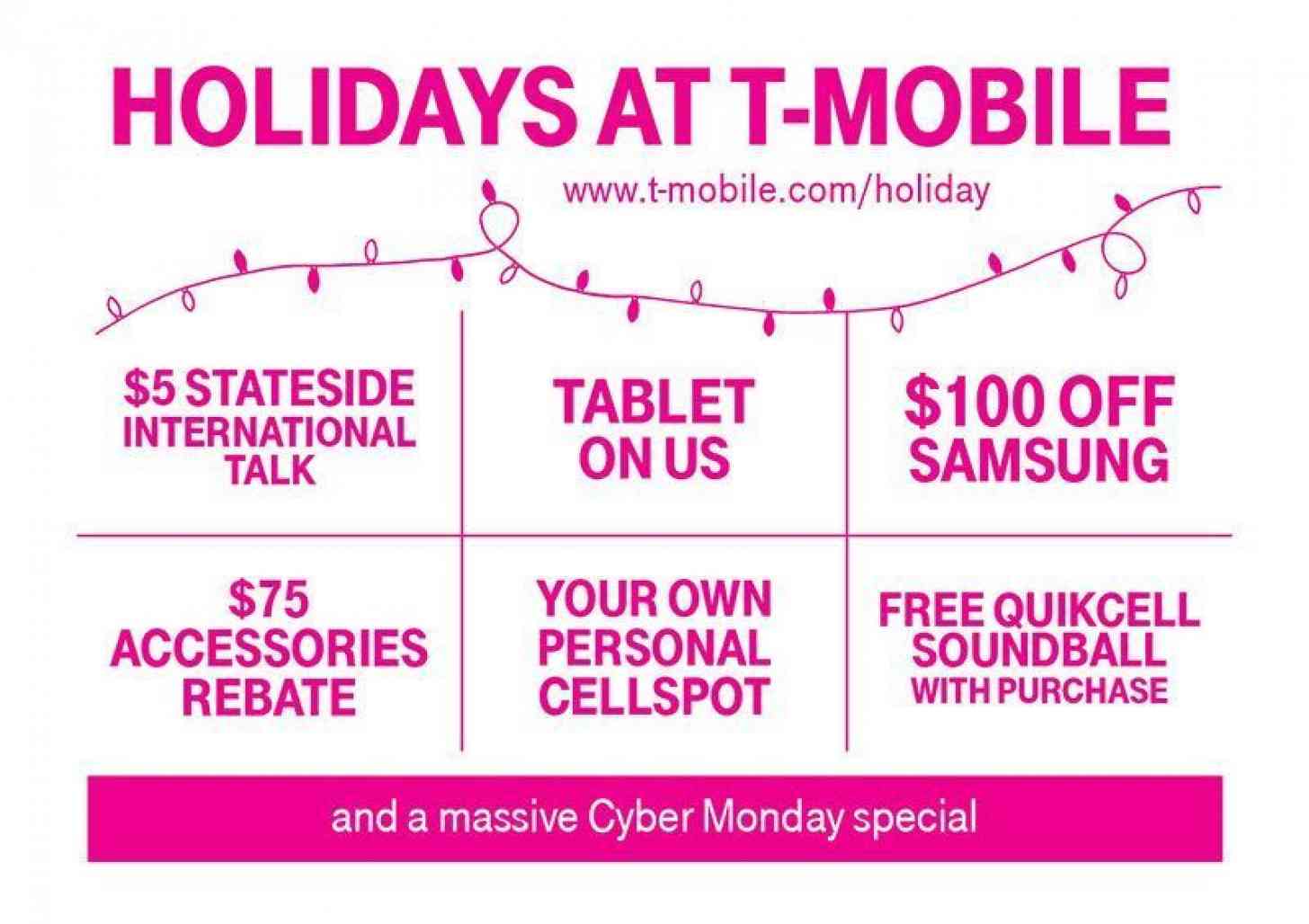 TMobile teases 'massive Cyber Monday special' News.Wirefly