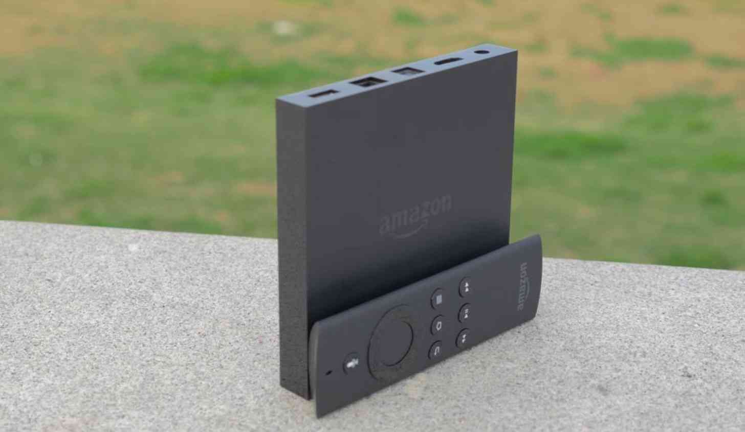 Amazon Fire TV set-top box and remote