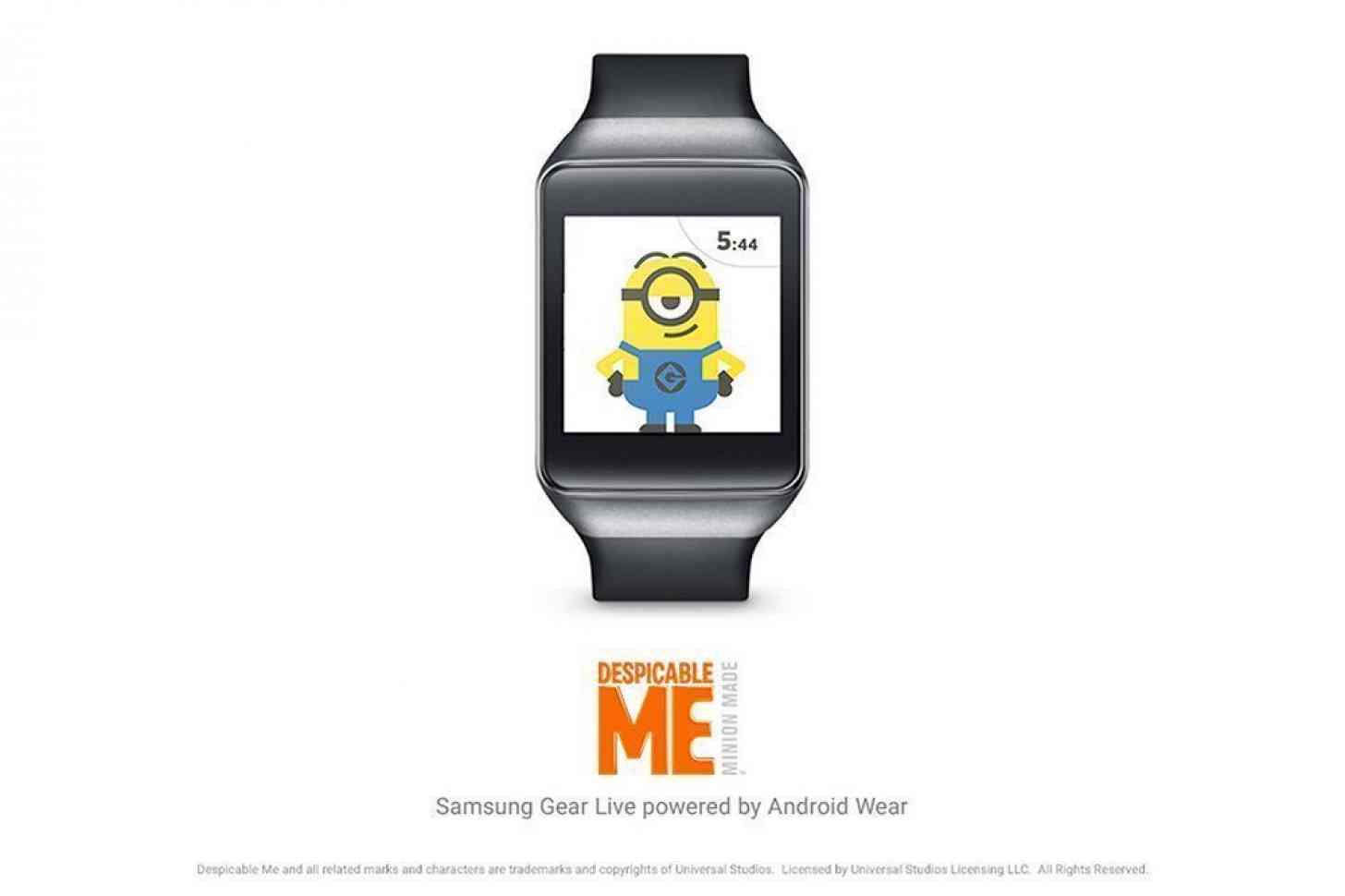 Despicable Me Android Wear watch face