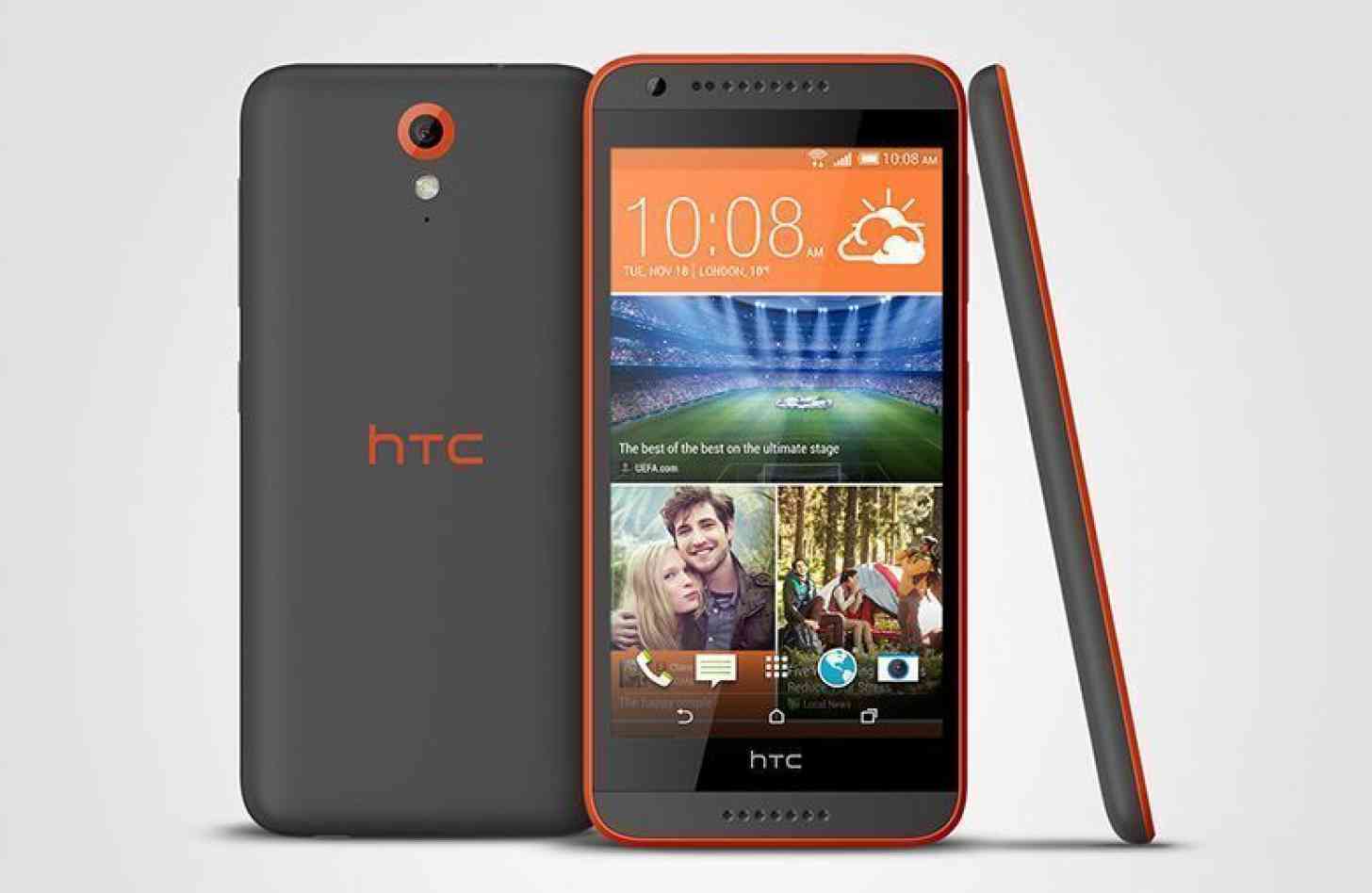 HTC Desire 620 Saffron Gray
