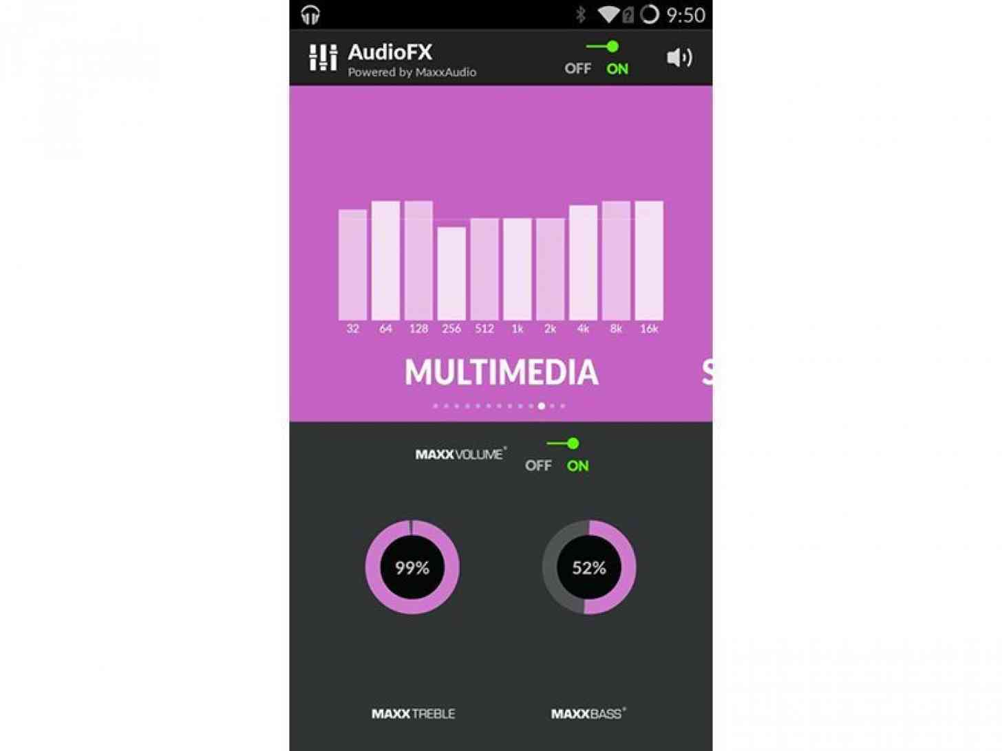 OnePlus One MaxxAudio sound enhancement