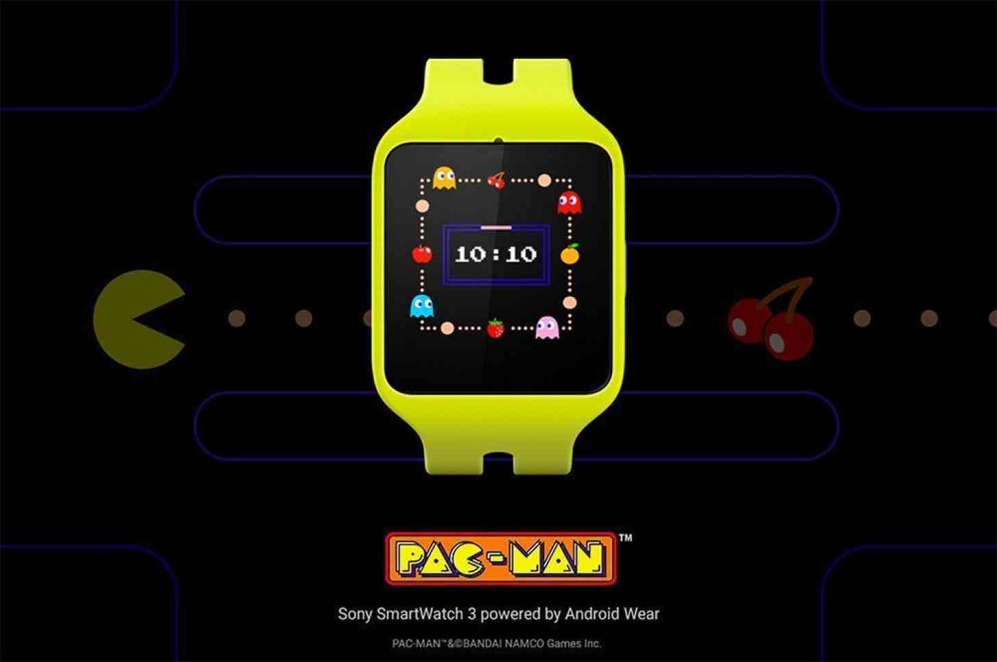 Pac-Man Android Wear watch face