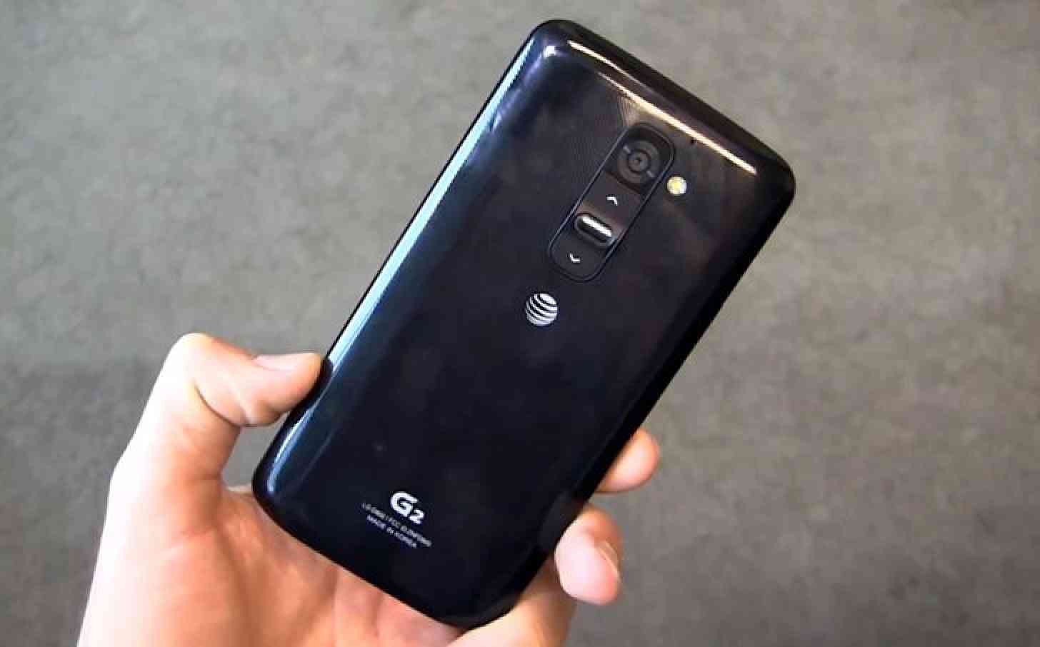 LG G2 AT&T rear