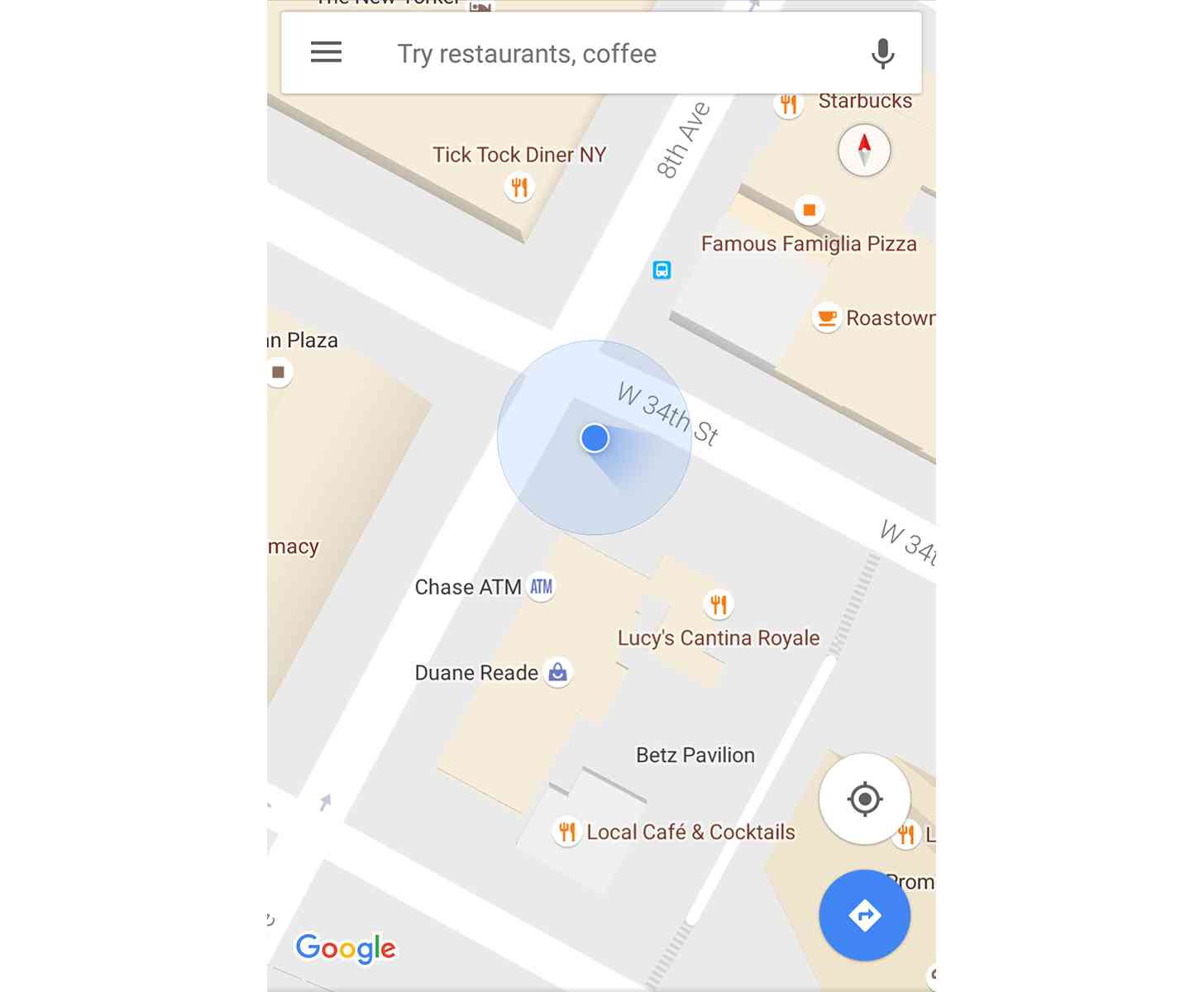 Vaccinere symptom en sælger Google Maps update adds direction beam to your blue dot | News.Wirefly