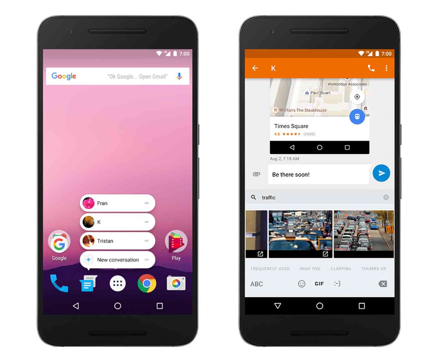 Android 7.1 new features App Shortcuts, 