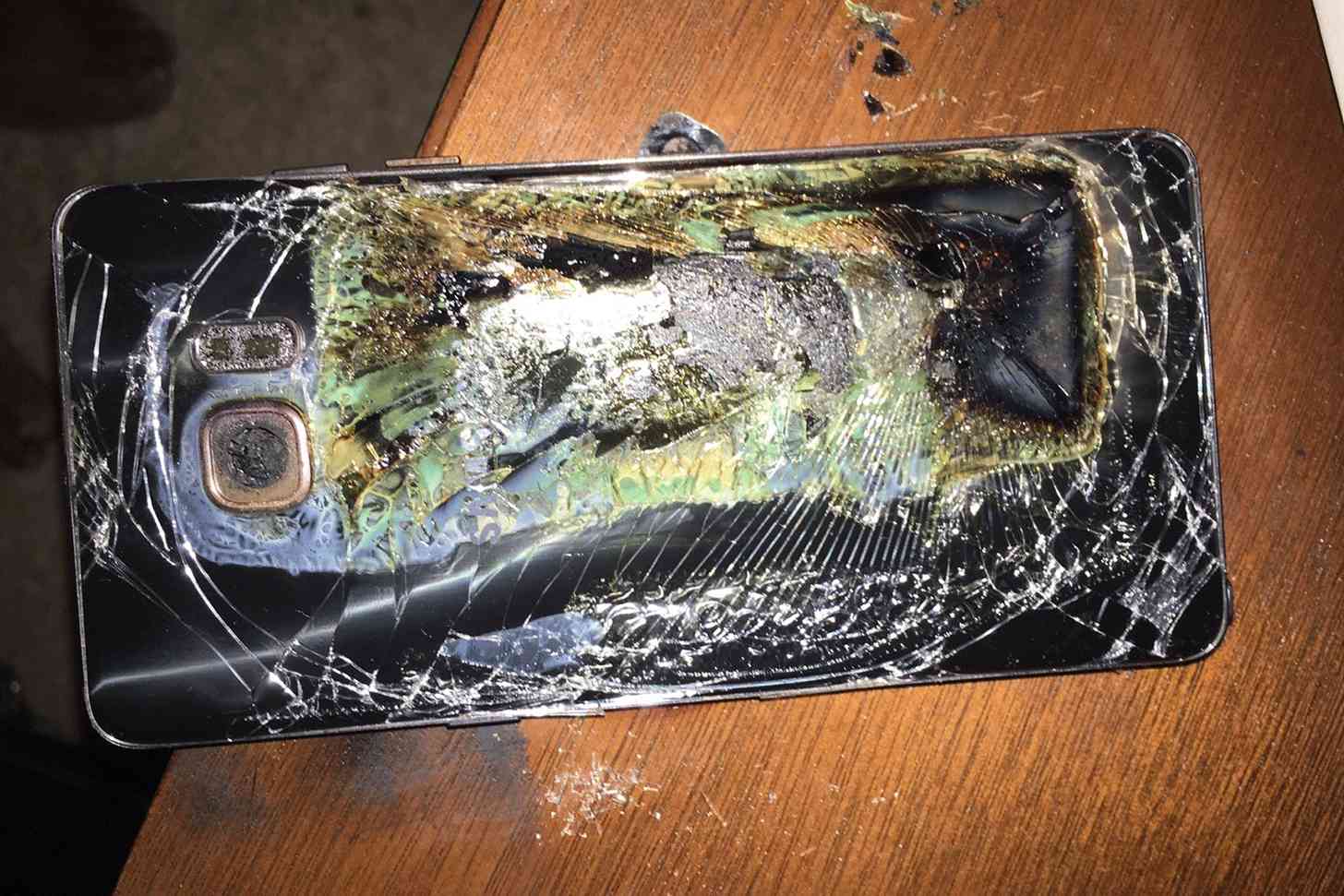 Fourth replacement Galaxy Note 7 catches fire