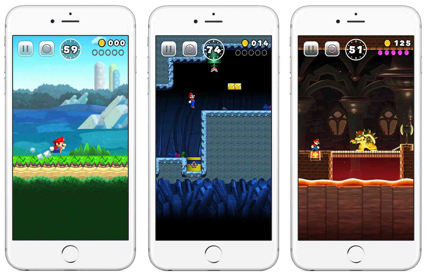 Super Mario Run iPhone screenshots