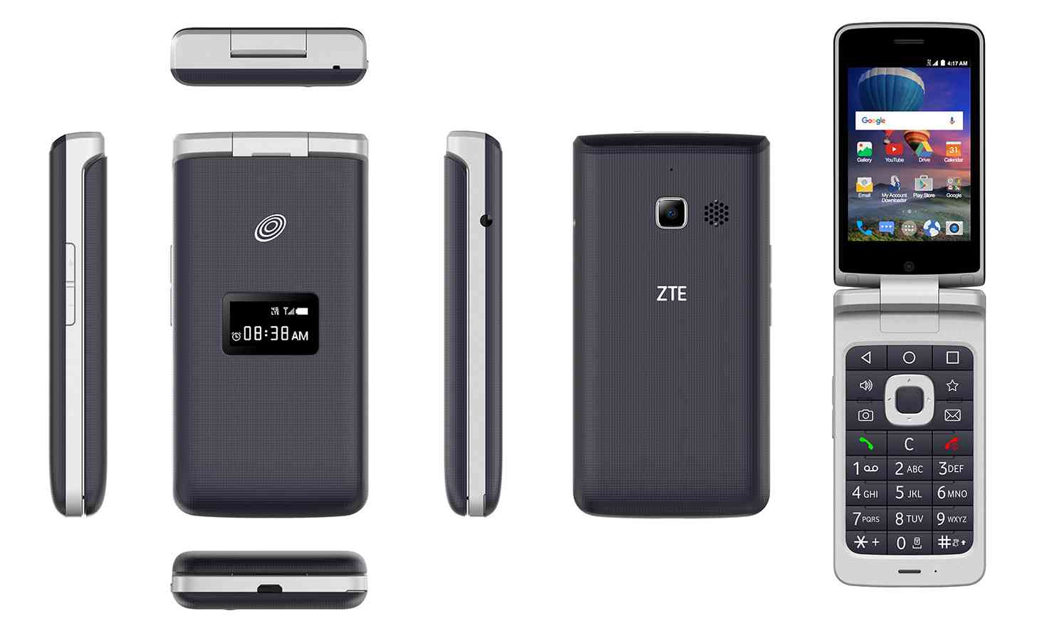 ZTE CymbalT is a new Android flip phone that's available in the US