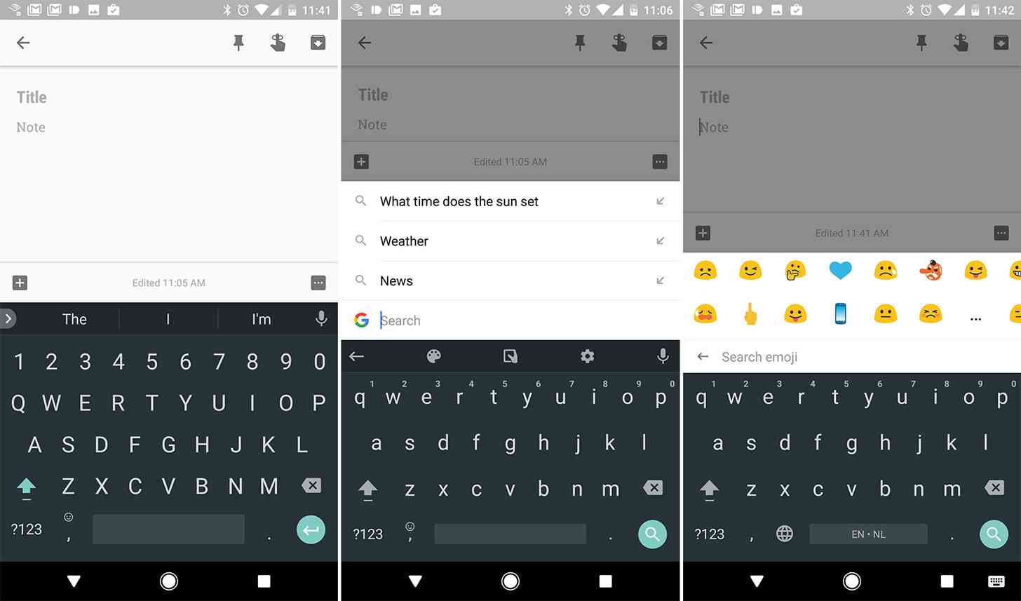 Gboard Android update Google Keyboard v6.0