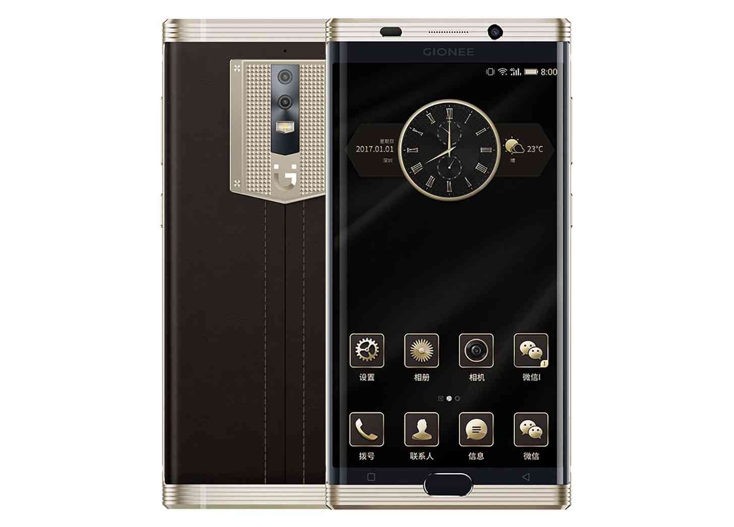 Gionee M2017 gold