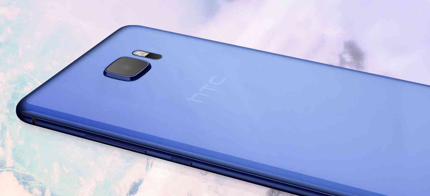 HTC U Ultra liquid surface glass body