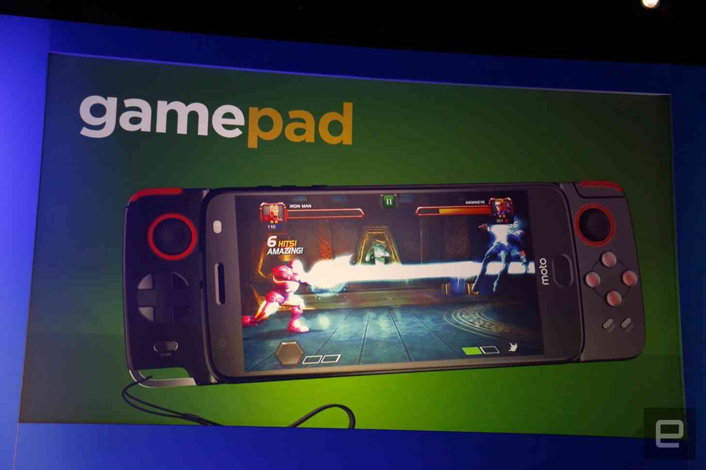 Moto Mods Gamepad MWC 2017