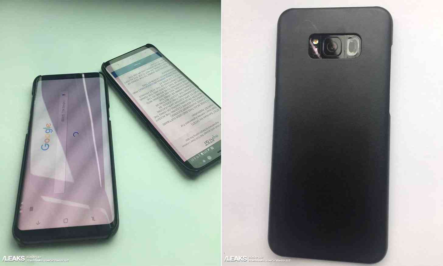 Samsung Galaxy S8, Galaxy S8+ photos leak
