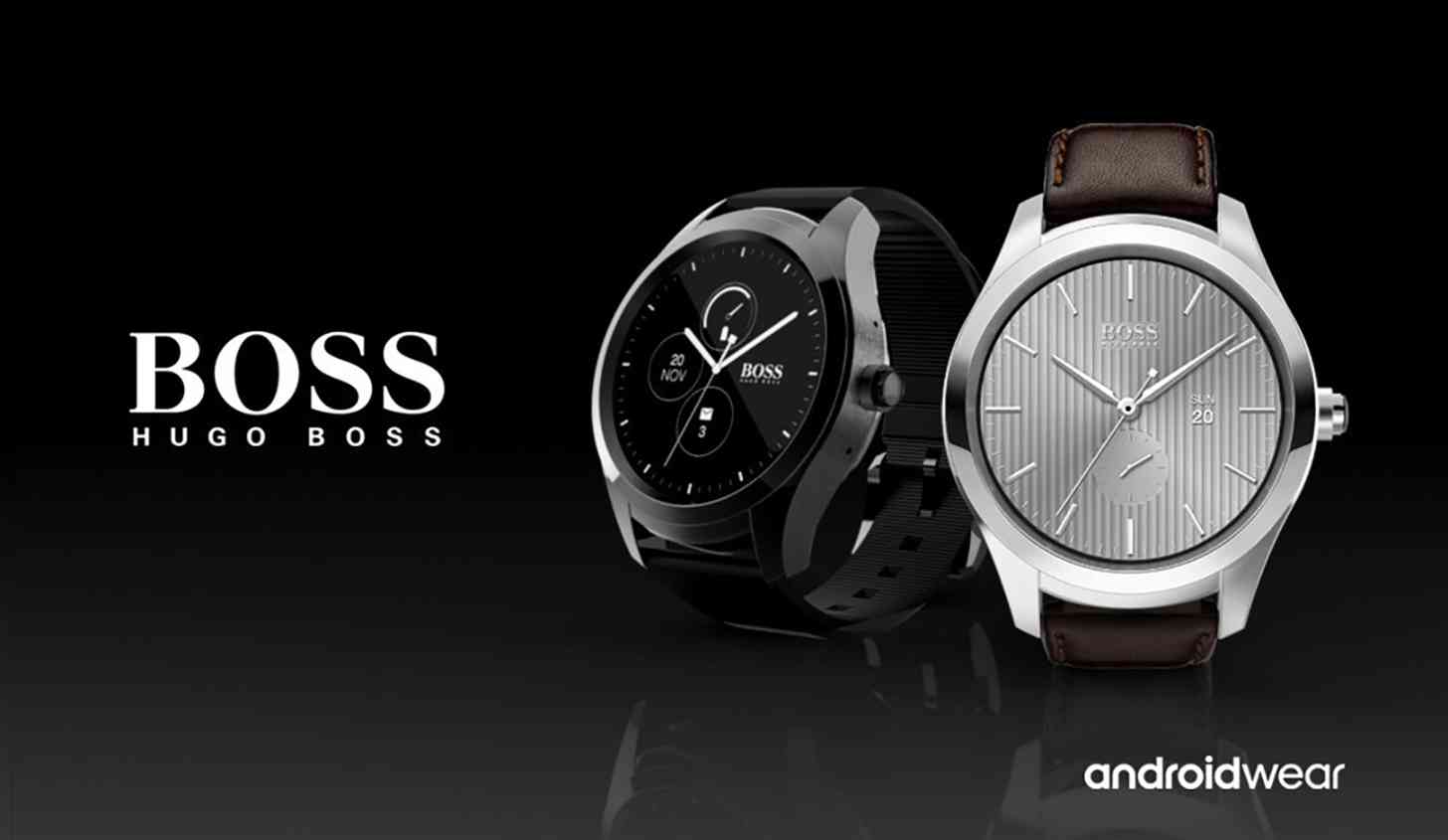 Hugo Boss Touch Android Wear smartatch