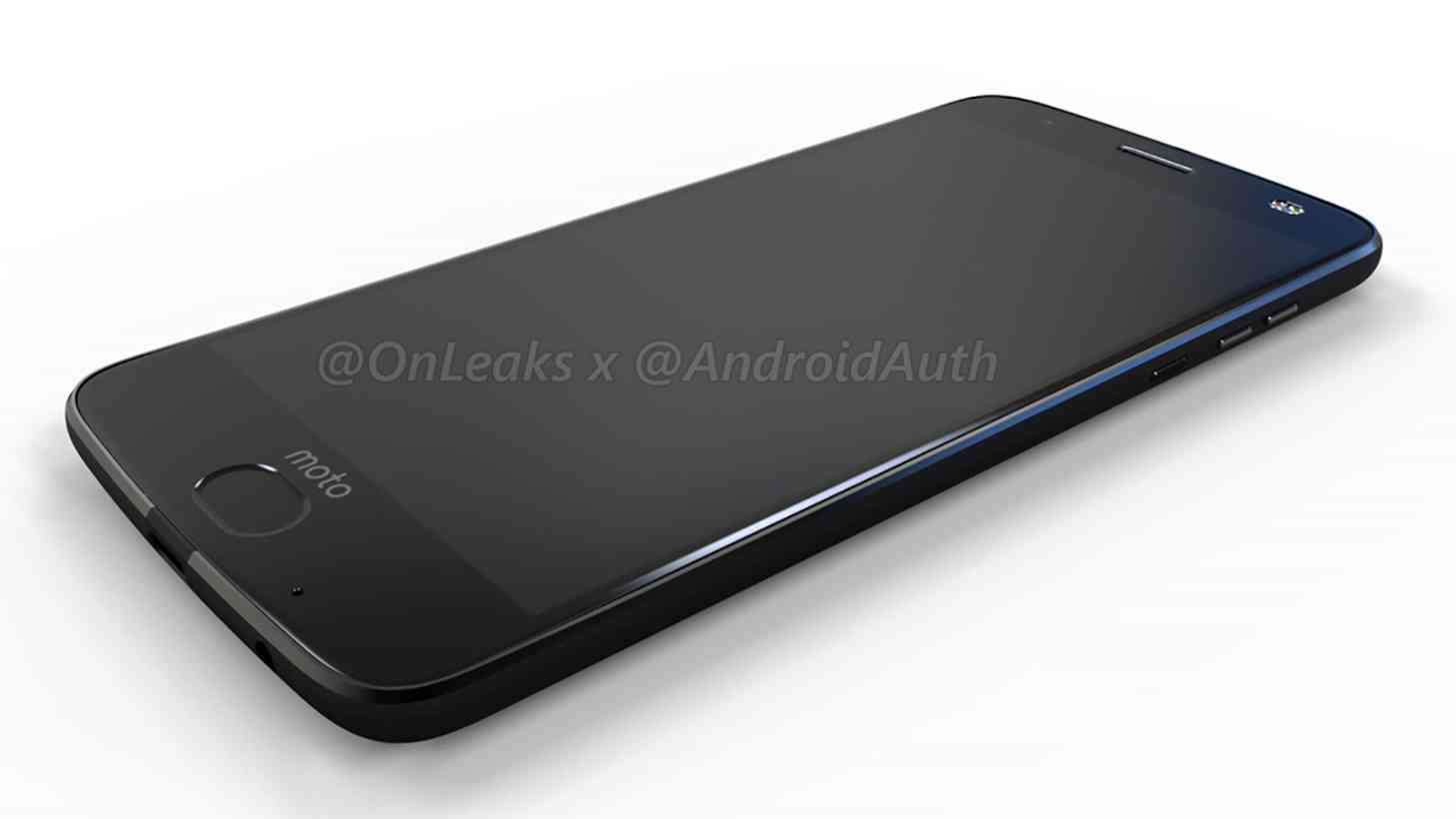 Moto Z2 Force leak front