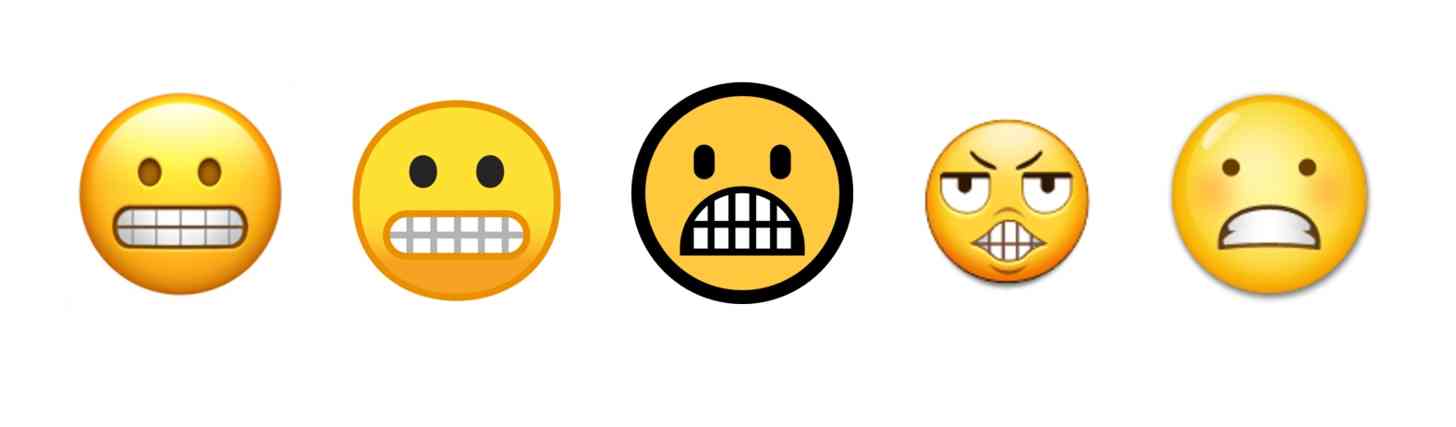 grimace emoji