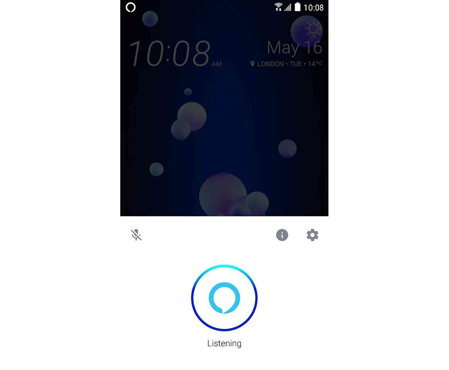 HTC U11 Amazon Alexa assistant