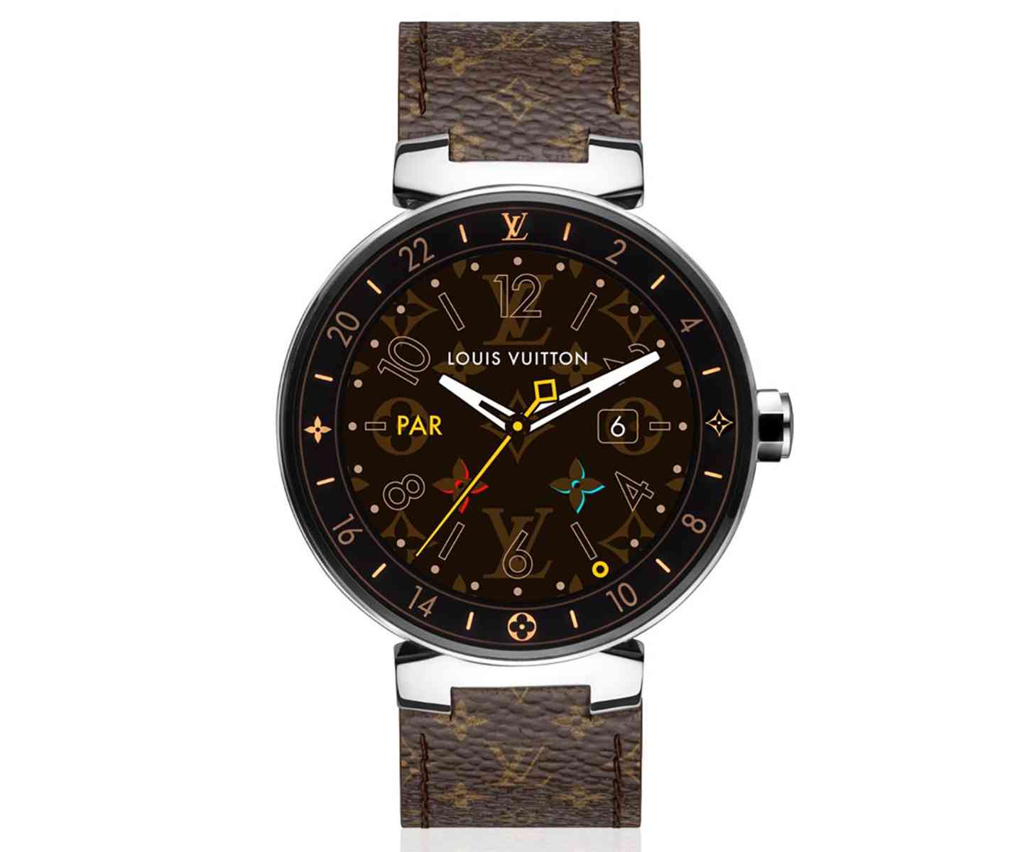 Louis Vuitton Tambour Horizon Monogram Android Wear smartwatch