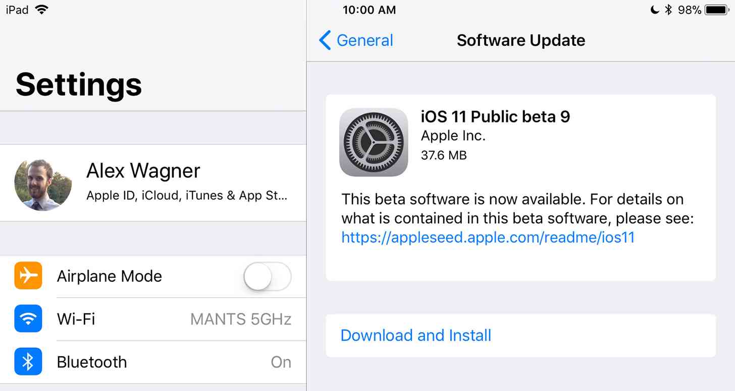 Apple iOS 11 Public Beta 9 update