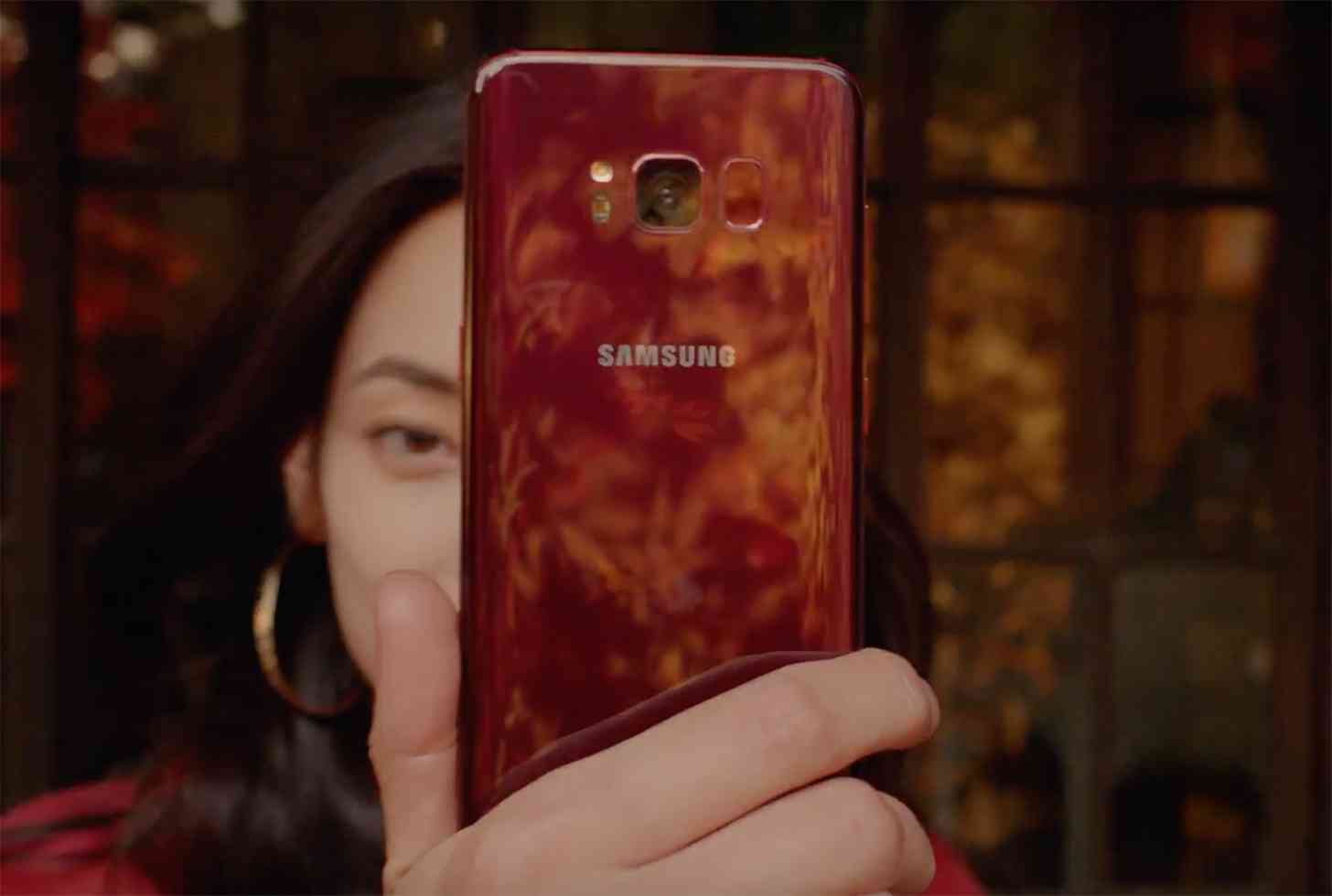 Burgundy Red Samsung Galaxy S8 official