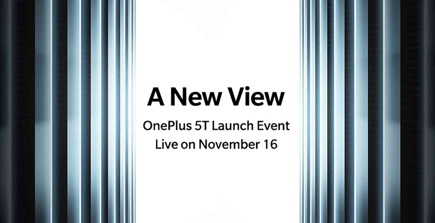 OnePlus 5T launch event teaser