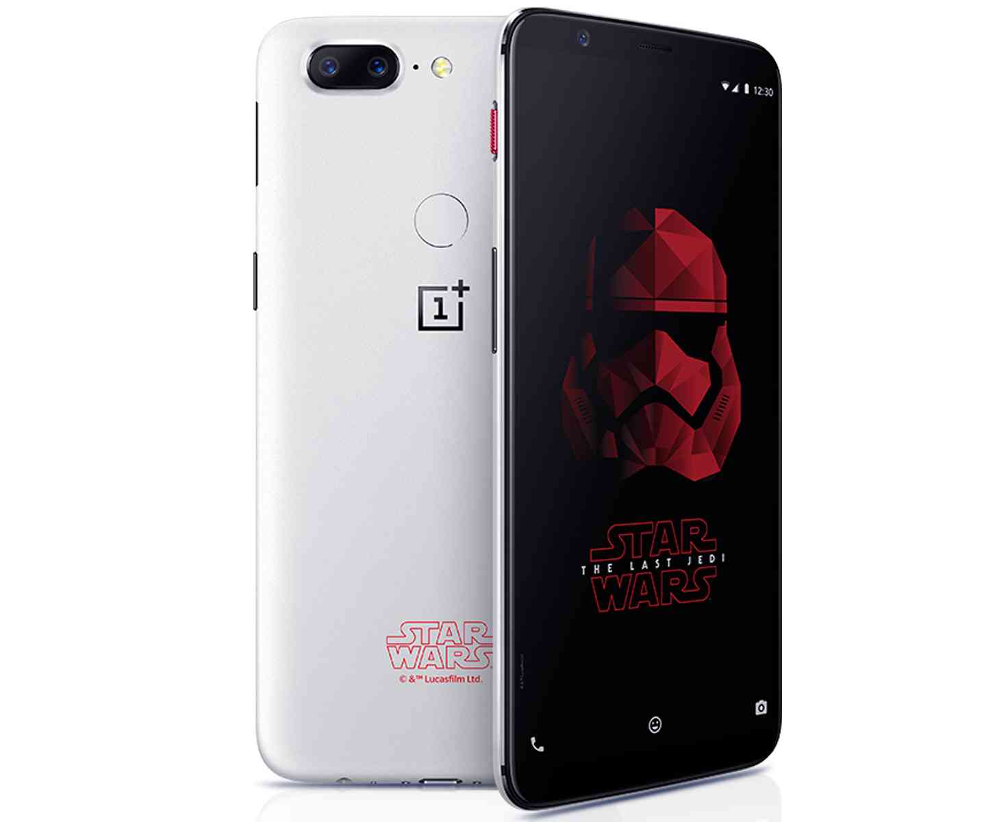 OnePlus 5T Star Wars Limited Edition model official images