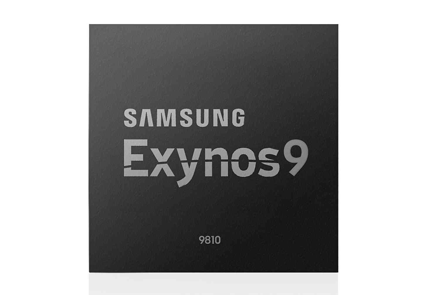 Samsung Exynos 9810 chip photo