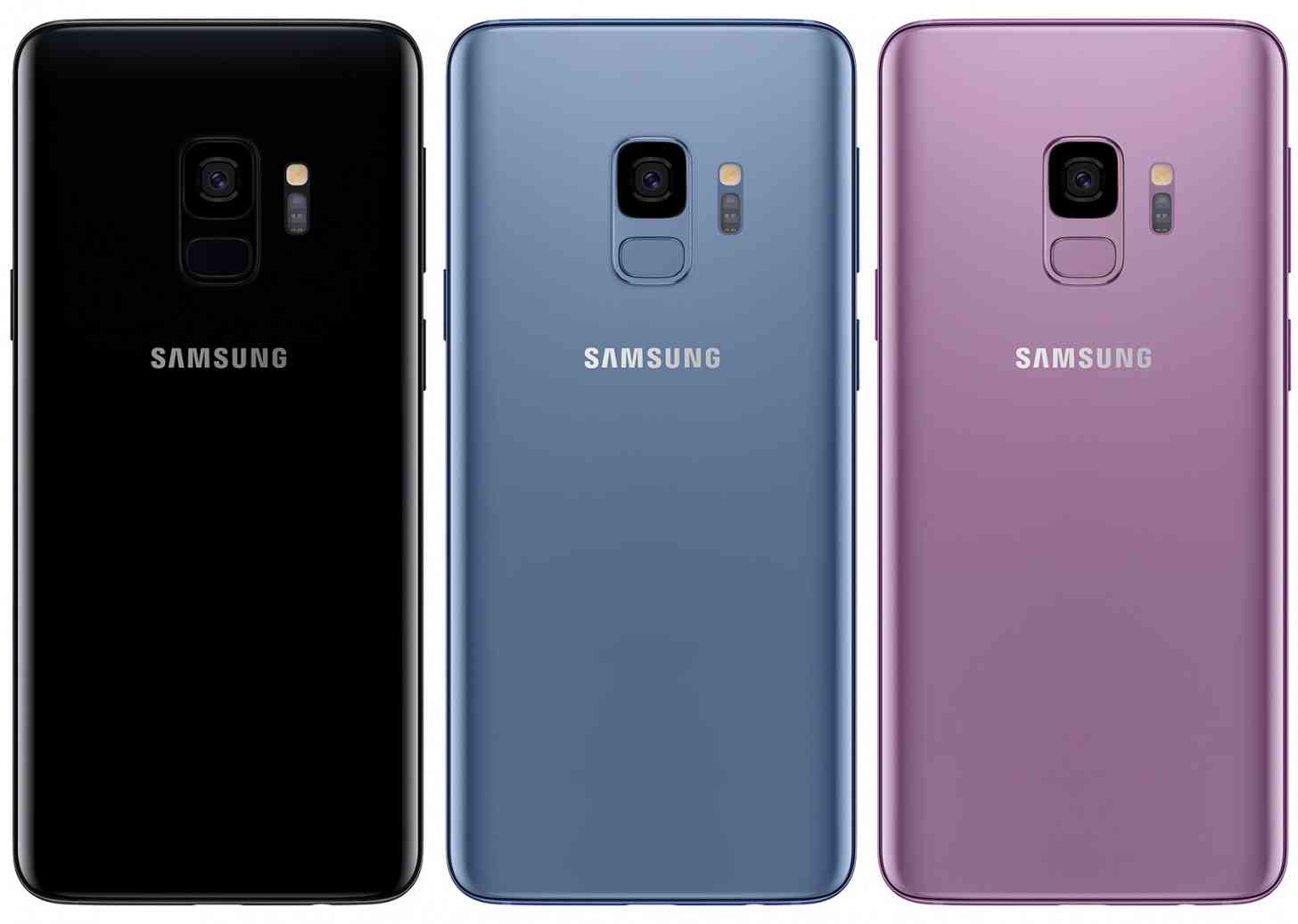 Samsung Galaxy S9 colors official