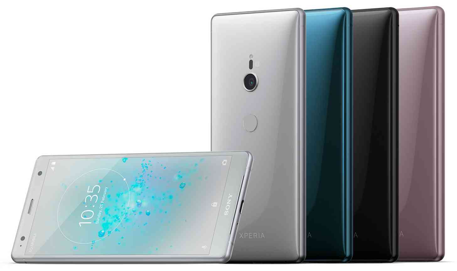 Sony Xperia XZ2 official colors