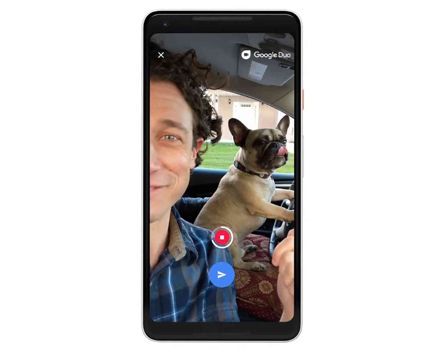 Google Duo video message voicemail