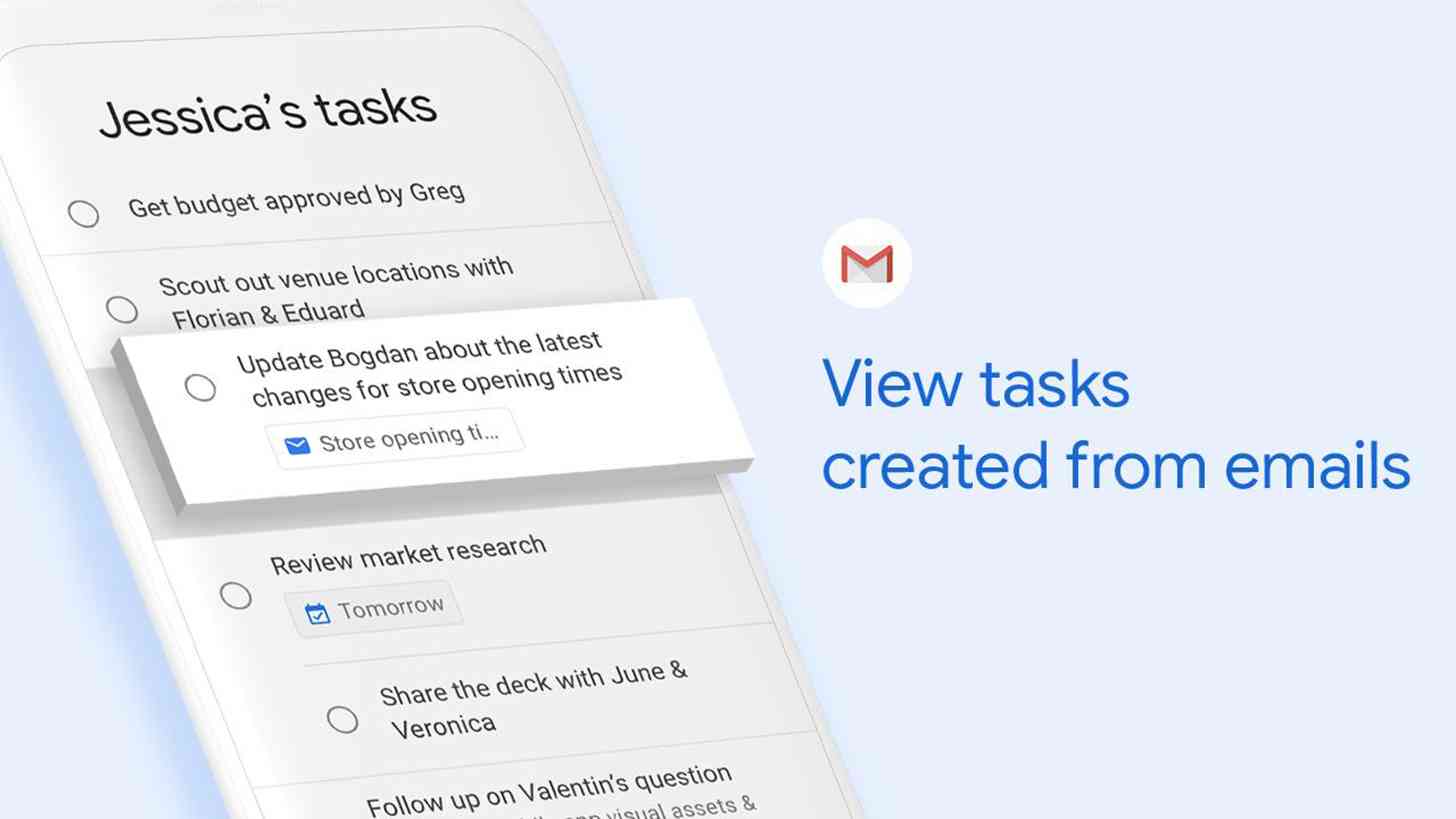 Google Tasks app Gmail integration
