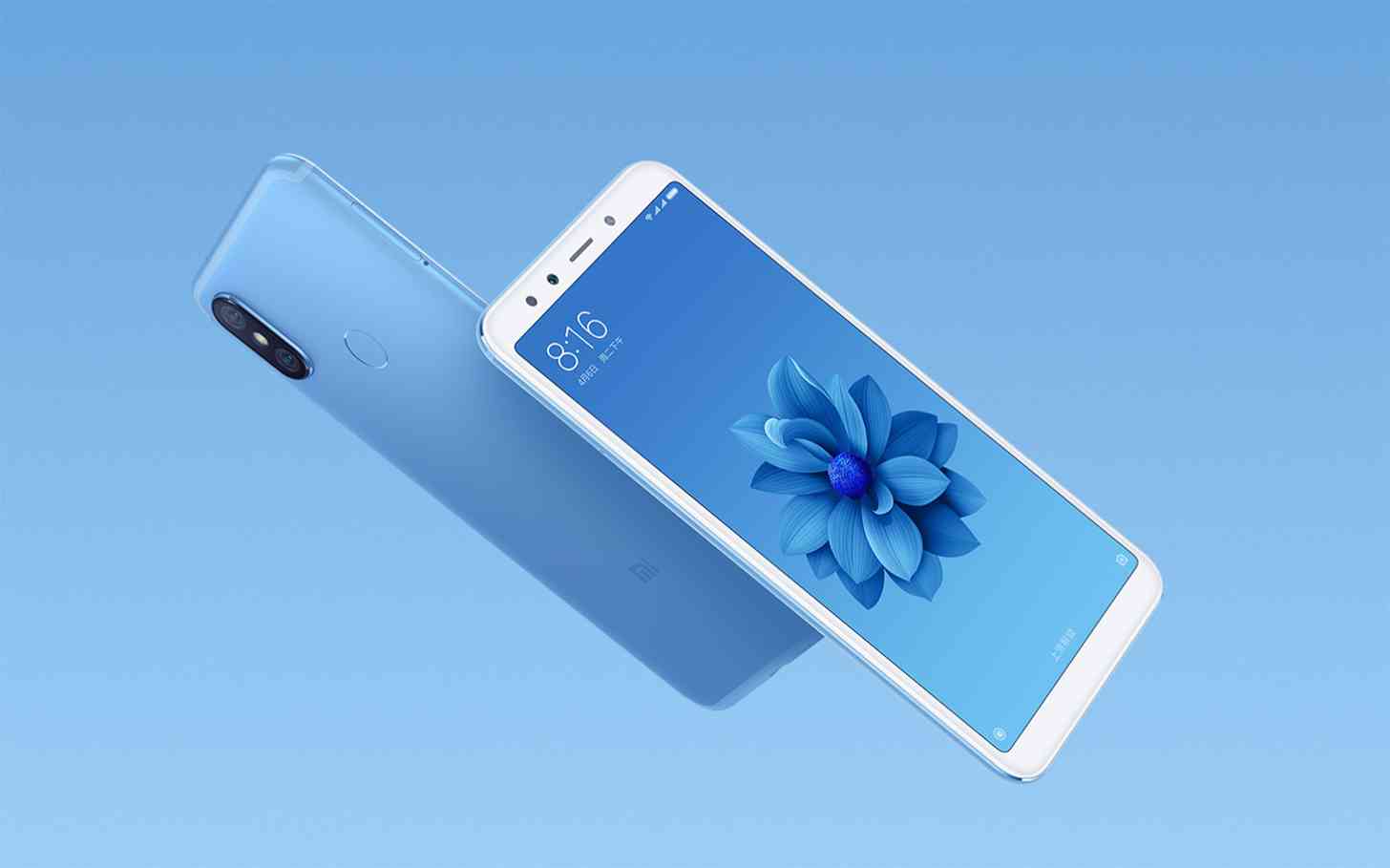 Xiaomi Mi 6X official blue