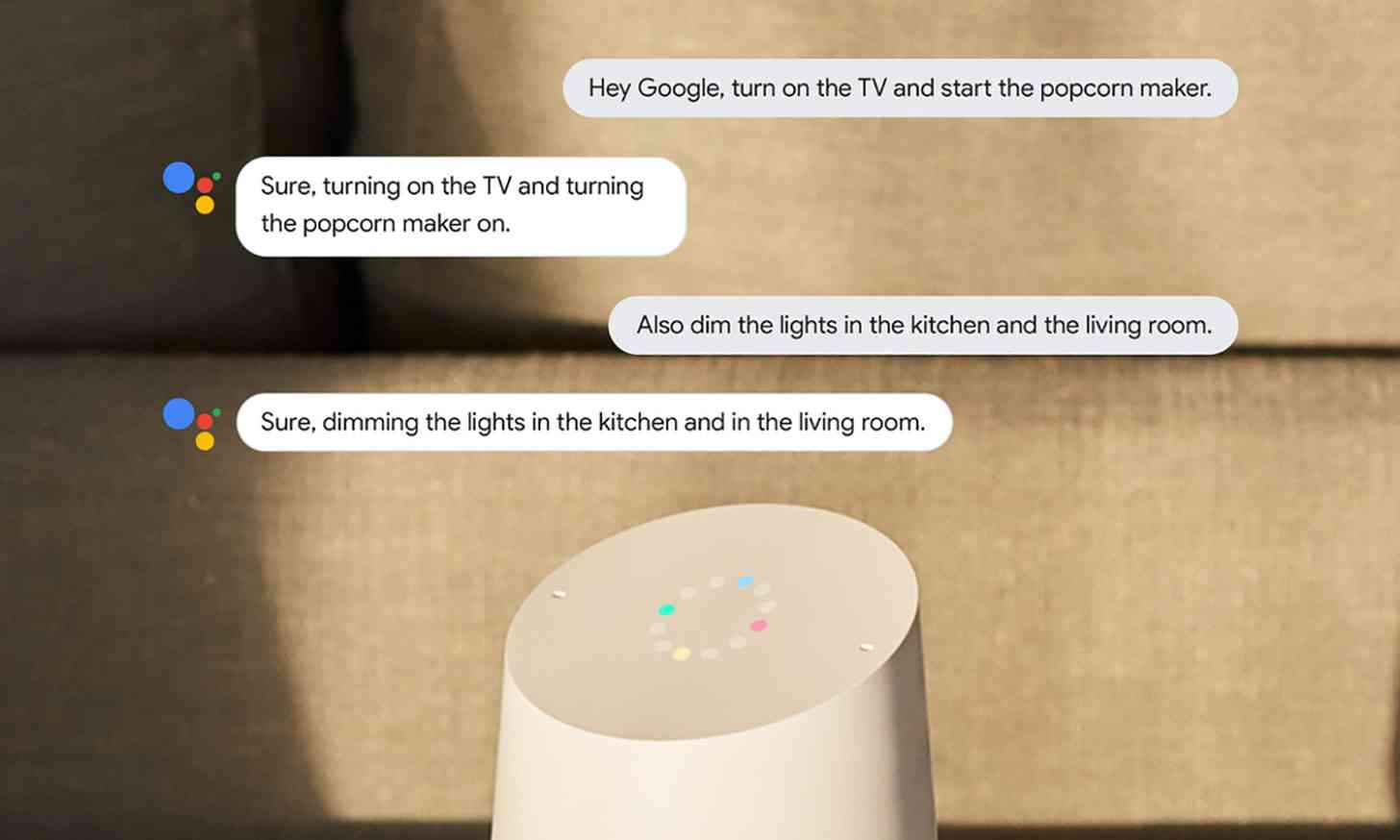 Google Home Continued Conversation