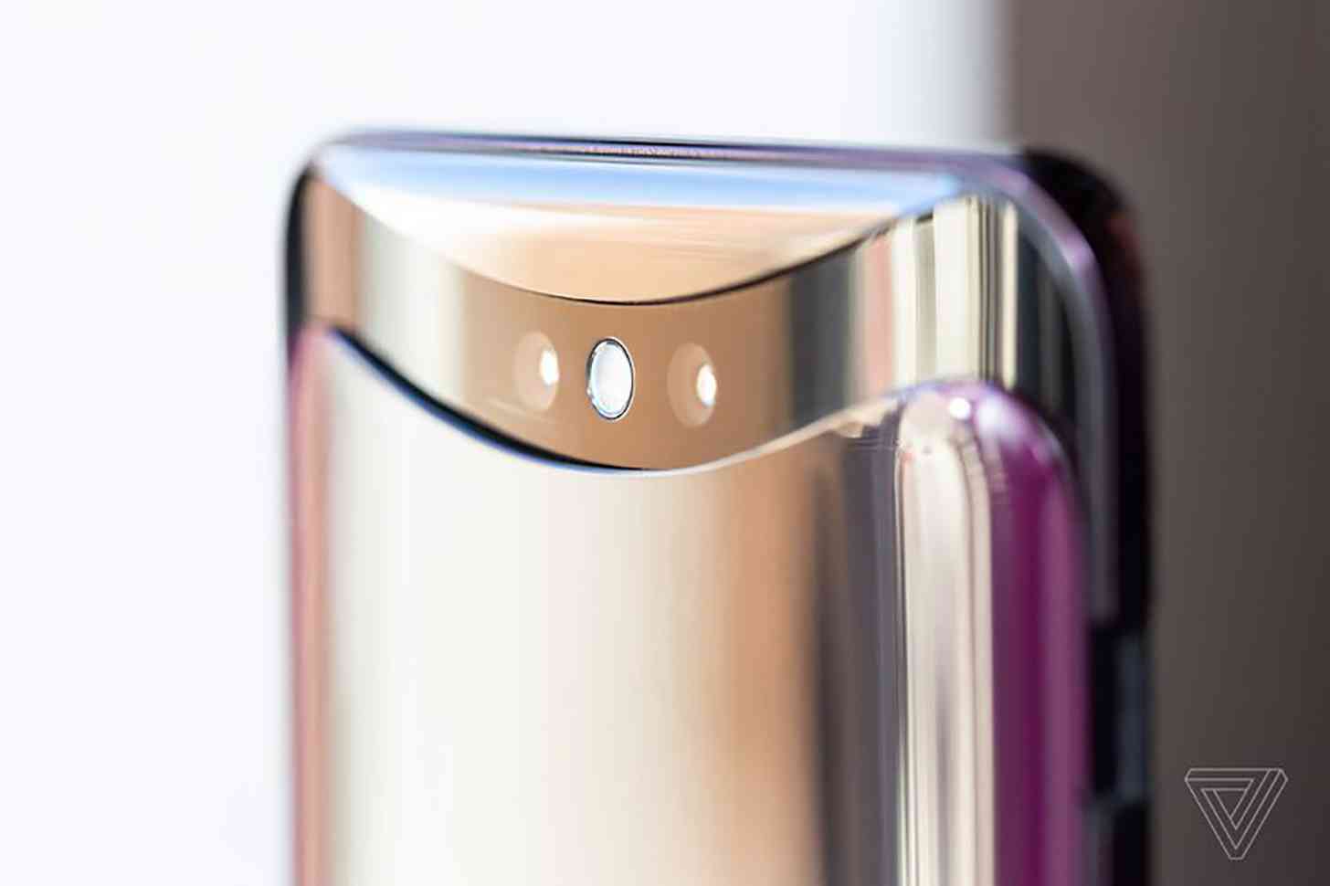 Oppo Find X pop-up camera rear